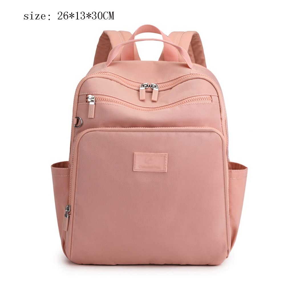 Candy-colored backpack women's outdoor large-capacity travel backpack trendy waterproof handbag simple nylon school bag