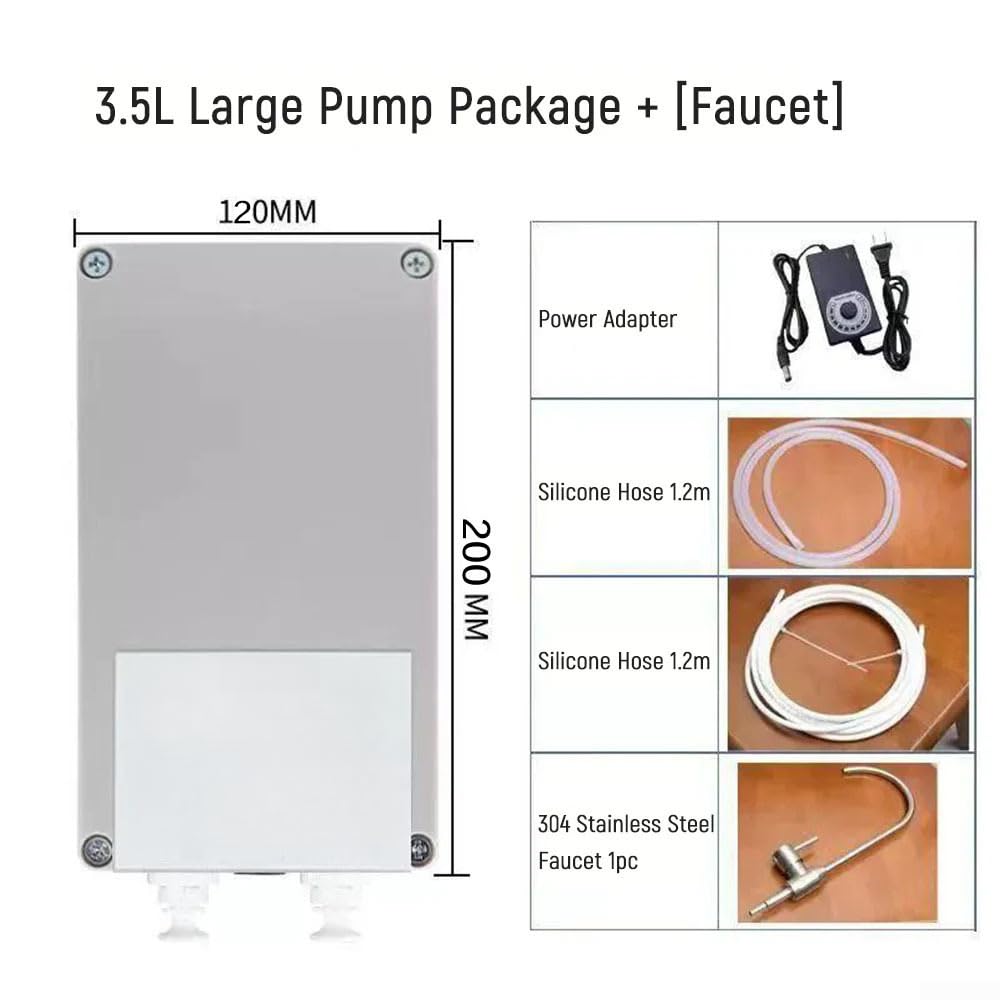 d'Eau Automatique 12V Compact Mural d'Eau Automatique 12V Compact(3.5L With Faucet)