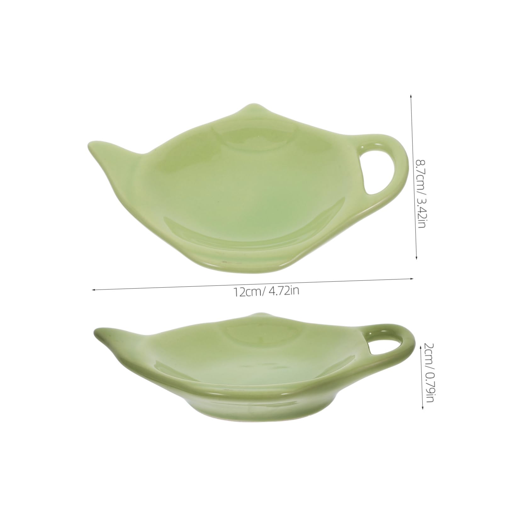 SOLUSTRE Versatile Teapot Designed Tea Bag Holder Countertop Teabag Container Tea Set Storage Coaster