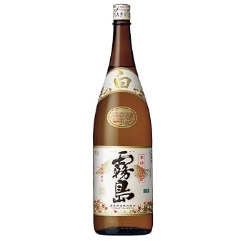 Amazon.co.jp: 霧島酒造 白霧島 25度 [ 焼酎 宮崎県 1800ml