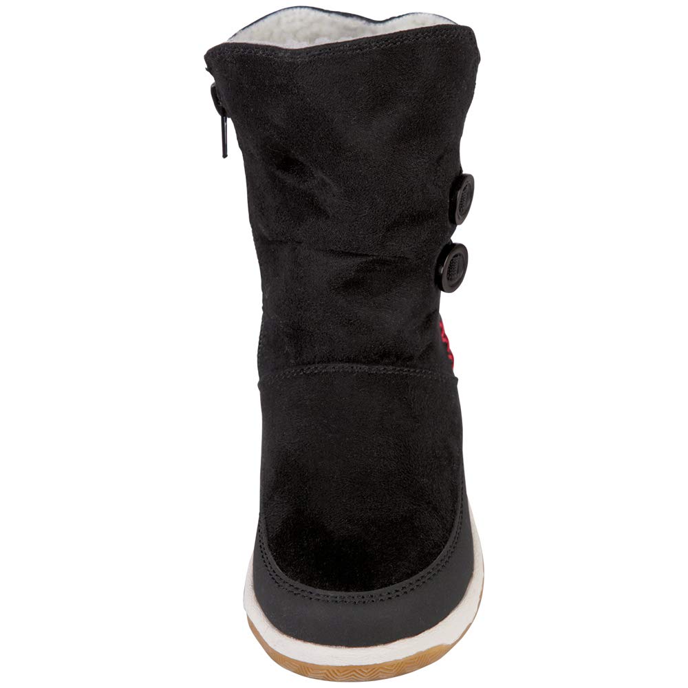 Kappa Dziewczęce buty zimowe, Czarny Black Pink 1122, 33 EU