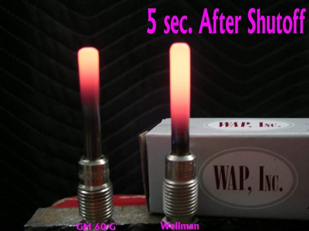 Wellman Glow Plugs for Chevy GMC 6.5 & 6.2 L Diesel Fast Start WELLMAN (Set of 8) 2500 3500