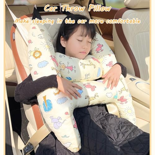 Almohada universal para cuello coche forma H para viaje miniatura 2