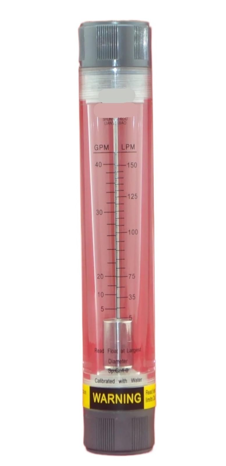 LZM-25G Pipeline-Gas-/Luft-Acryl-Rotameter-Industriedurchflussmesser(25-250 m3Ph for gas)