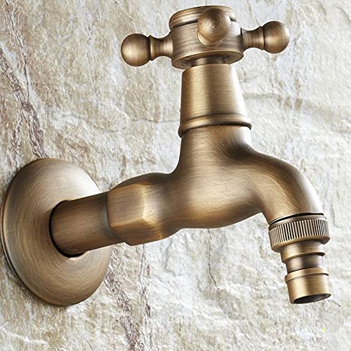 Grifo rústico de baño LWX AV101 para lavadora y cuarto de la colada antiguo