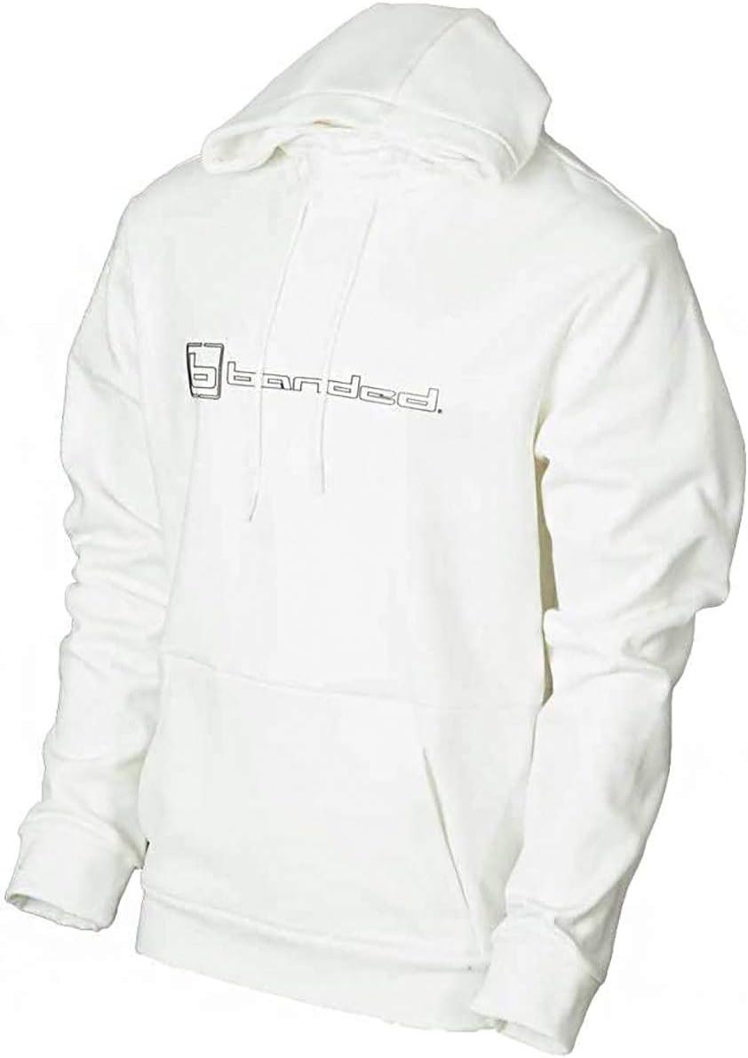 Banded Logo Hoodie – Soft Cotton-Blend Hunting & Casual Sweatshirt with Adjustable Hood