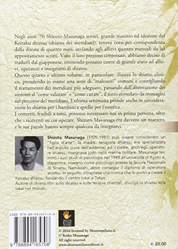 Manuali di shiatsu. 4° mese