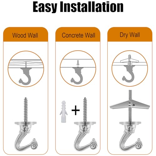 Image of 6 Ft Heavy Duty Hanging Chain Kit for Lighting Fixture (Chrome) | for Lighting Fixture, Chandelier, Pendant, Lantern, Swag Lamp, Plant /Flower Basket, Bird Feeder