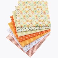 32 stuks Katoenen stof, patchwork, eenkleurige stofresten om te naaien