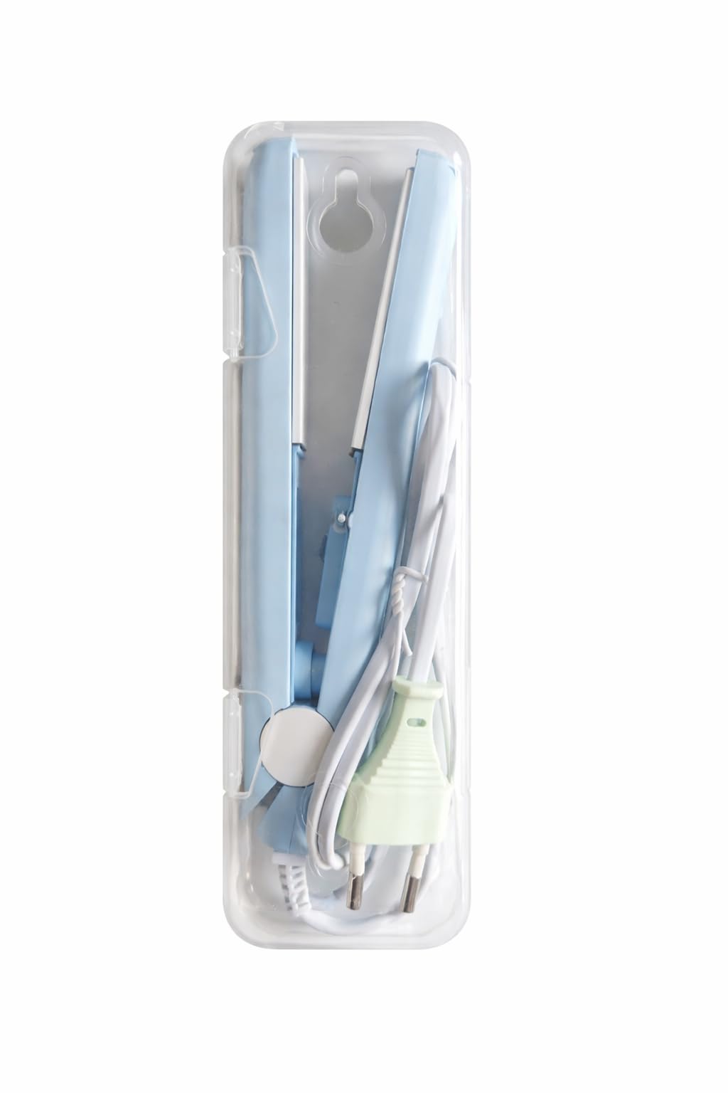 Mini Portable Hair Straightener, Lavender, Travel-Friendly, Fast Heating, with Compact Storage Case-image-27