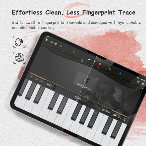 Image of BERSEM (2 Pcs) Paperfeel Screen Protector for iPad Air 13 Inch (M4 / M3 /M2) & iPad Pro 13 Inch (M5 /M4), Matte PET film for Drawing, Anti-Glare, Designed for Apple Pencil drawing /writing