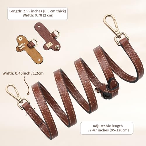 Image of Bag Shoulder Strap, Adjustable Purse Strap Crossbody Replacement for Mini Longchamp Le Pliage