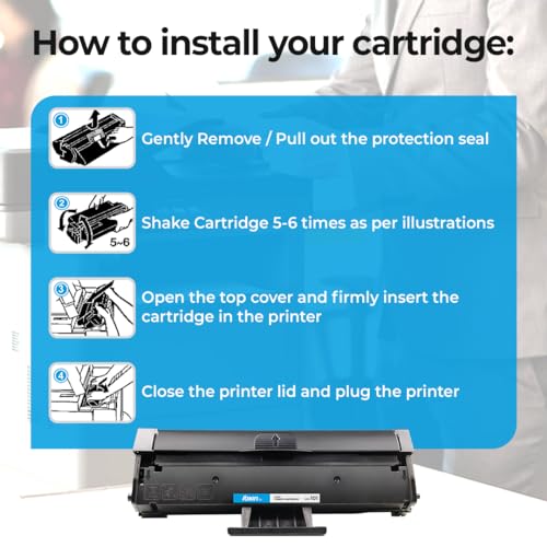 Image of Foxin FTC 111 /D111S Toner Cartridge for Samsung Xpress SL-M2070, SL-M2070F, SL-M2070FW, SL-M2070W SL-M2071, SL-M2071F, SL-M2071FW, SL-M2071W, M2022, M2020W, M2026, M2026W Pack of 1