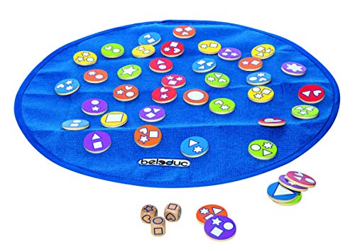 Beleduc puzzle en bois éducatif pour apprentissage des enfants