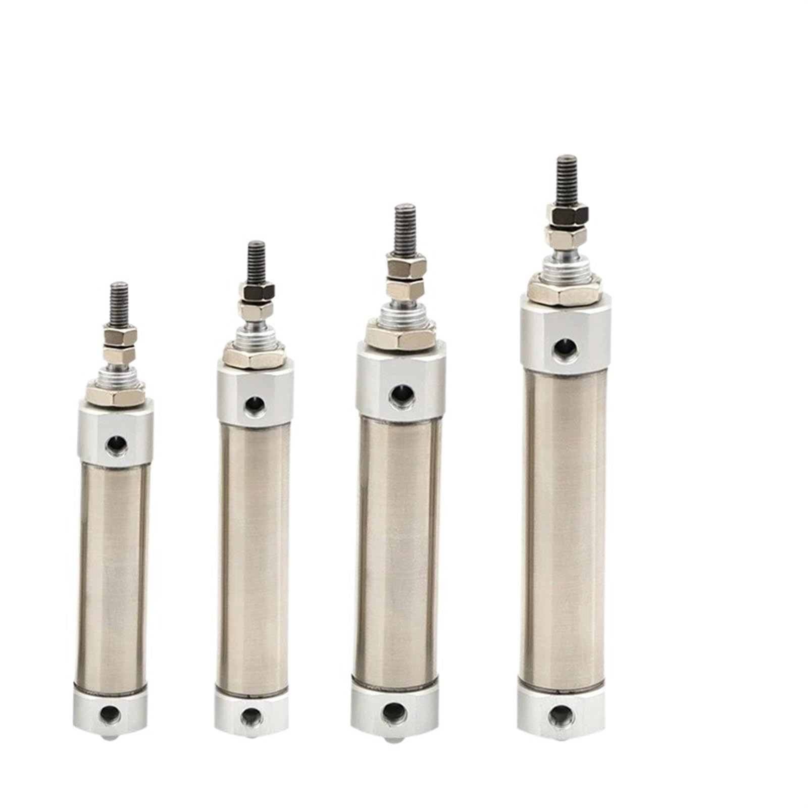 CDJ2B Type Stainless Steel Pneumatic Cylinder Double Acting CDJ2B10 CDJ2B16 Small Single Rod Air Cylinder(Stroke 125mm,CDJ2B Bore 16mm)