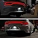 VIPMOTOZ Full LED License Plate Light Tag Lamp Housing Assembly Replacement For Dodge Charger Challenger Chrysler 300 Jeep Compass - 6000K Diamond White, 1-Piece Kit