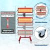 Solary Infrared Paint Curing Lamp - Short Wave Infrared Dryer with Timer for Car Paint Spray Booth, 2100W