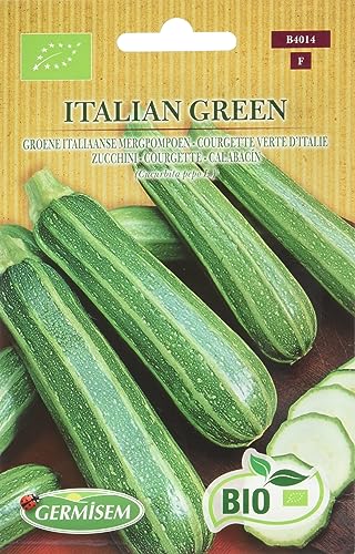 Germisem Zucchini ITALIAN GREEN, saatgut aus kontrolliert biologischem anbau, ECBIO4014 Germisem Zucchini ITALIAN GREEN, saatgut aus kontrolliert biologischem anbau, ECBIO4014