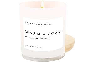 Sweet Water Decor Winter Scented Candle: Warmth and Coziness for Your Home