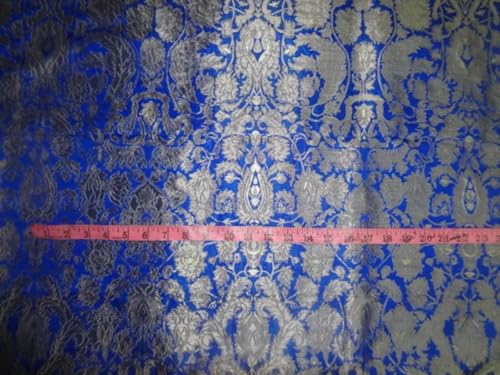 Tissu brocart de soie pour robe de soirée de mariage et caftan de luxe