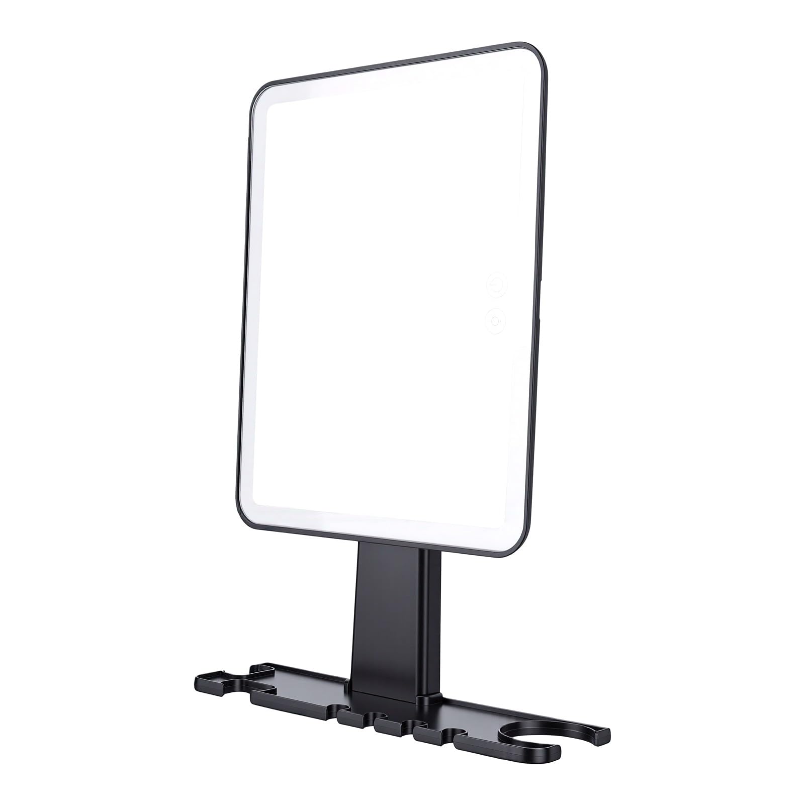 Cryfokt Beschlagfreier Spiegelschrank, LED-Spiegel ohne Bohren, (Black)