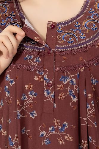 Image of Soulemo Women's Printed Alpine Nighty 1672