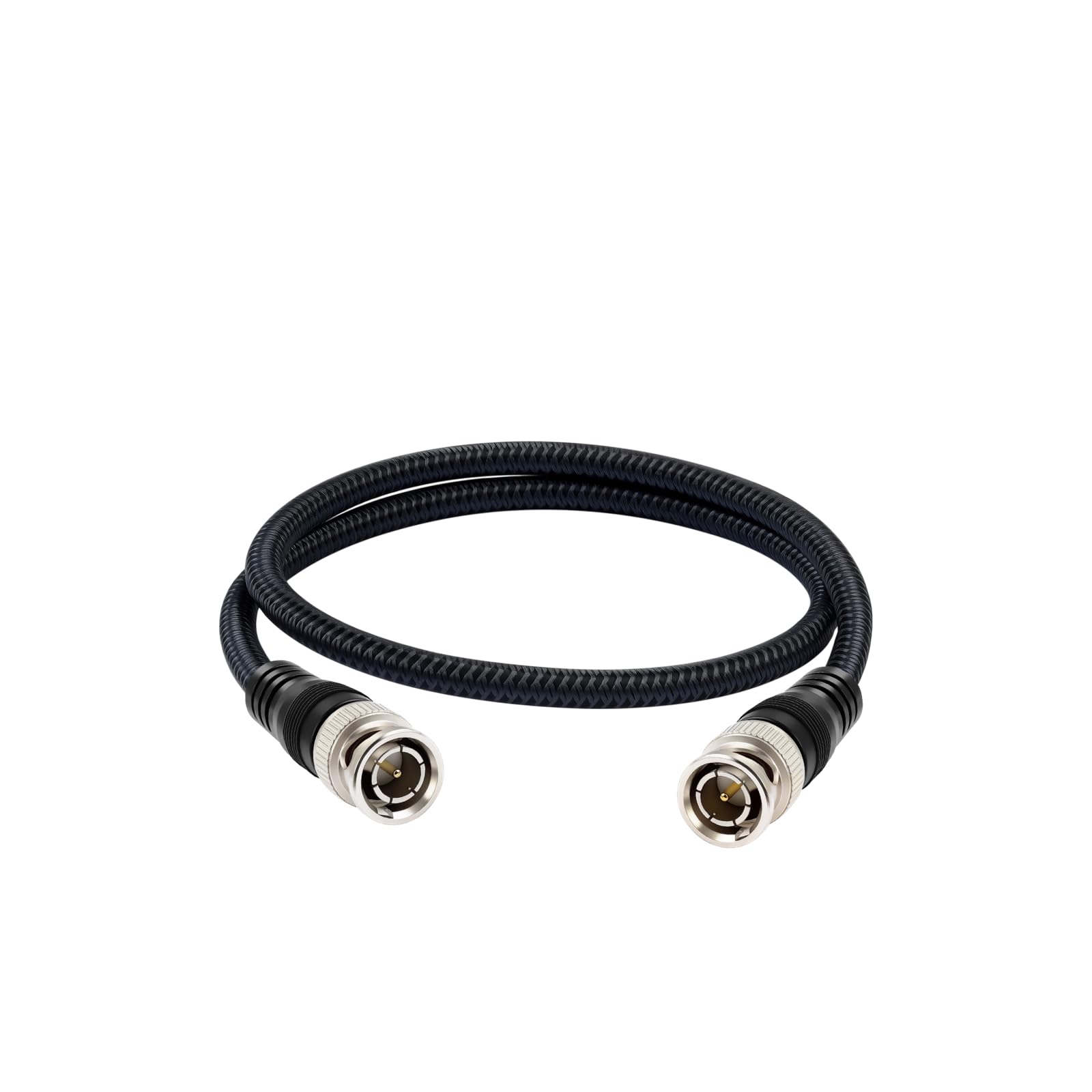 Câble Coaxial BNC Mâle 75ohm RG-6/U 20M, Cordon Vidéo à Faible Perte de Blindage à Faible Perte pour l'analyseur d'antenne, radio CB, caméra de vidéosurveillance de sécurité, DVR