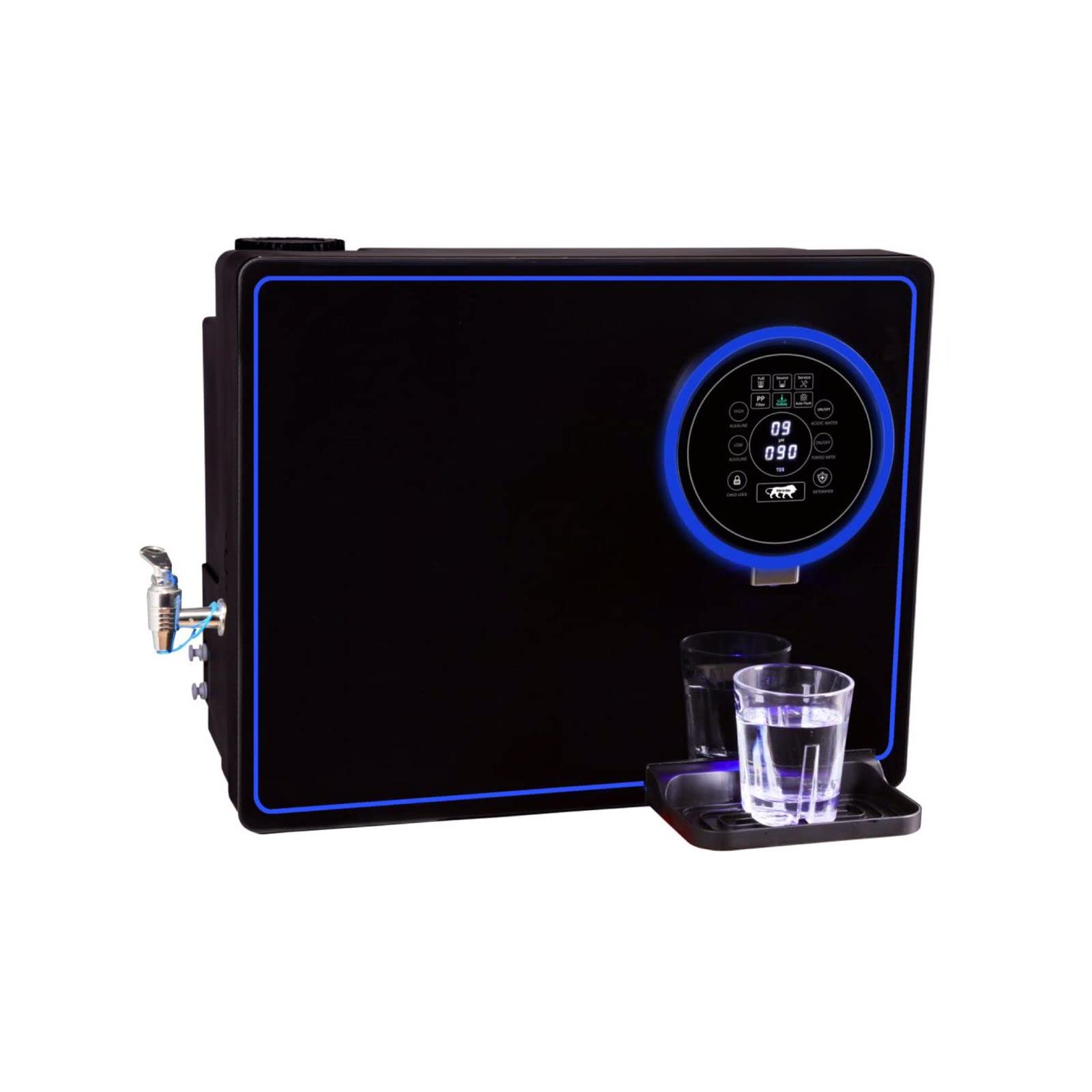 Buy Enpure Wave Hot & Cold Alkaline Water Purifier 5G PRO Black Color
