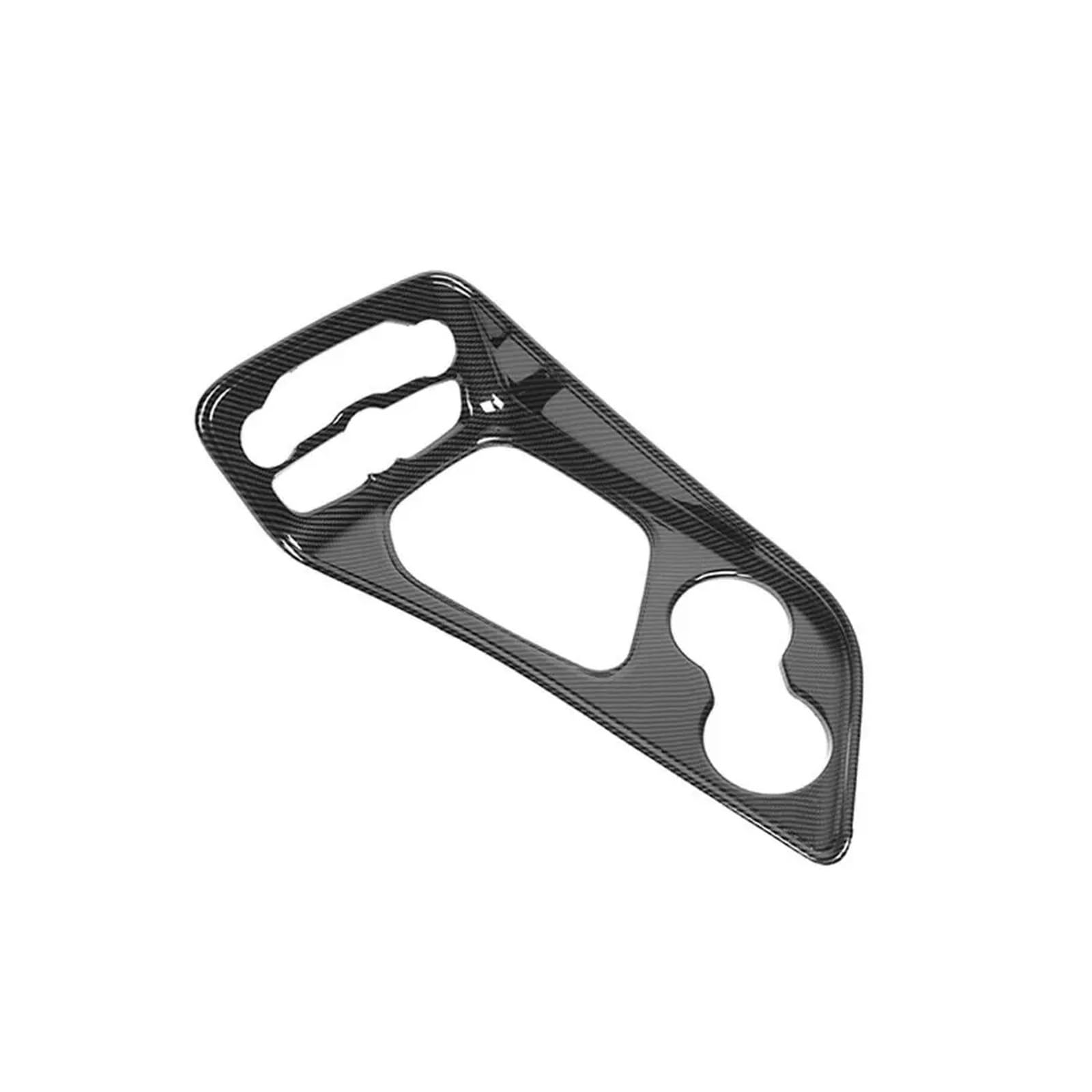 Interior Cover Trim Sticker Car Gear Shift Panel Trim Cover Frame Decal Carbon Fiber Car Accessories for Dodge for Challenger 2015