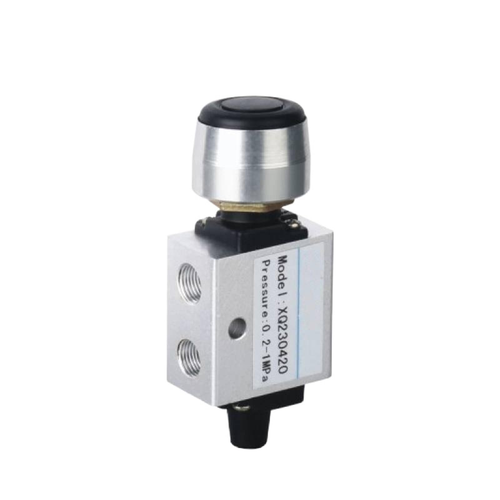 Distributeur pneumatique XQ 1/8 1/4 3/8 1/2 M5 en aluminium, vanne d'échappement, vanne manuelle pneumatique(XQ250420 06 G1-8,5PCS)