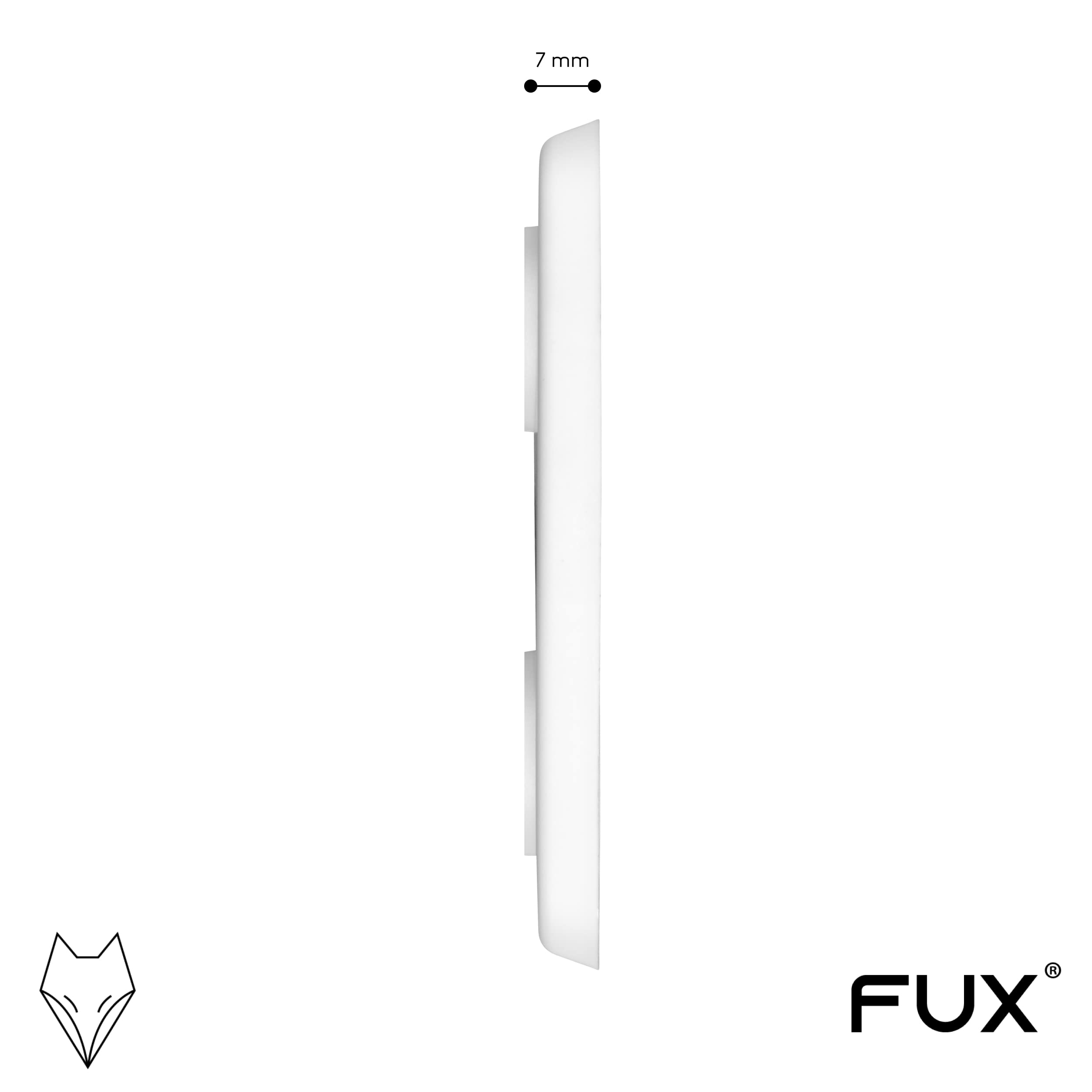 3 Rosette Doppie Copritubo Termosifone - Polipropilene Bianco, Per Tubi Da 21.3mm, Distanza 50mm, Facile Montaggio - Foto 12