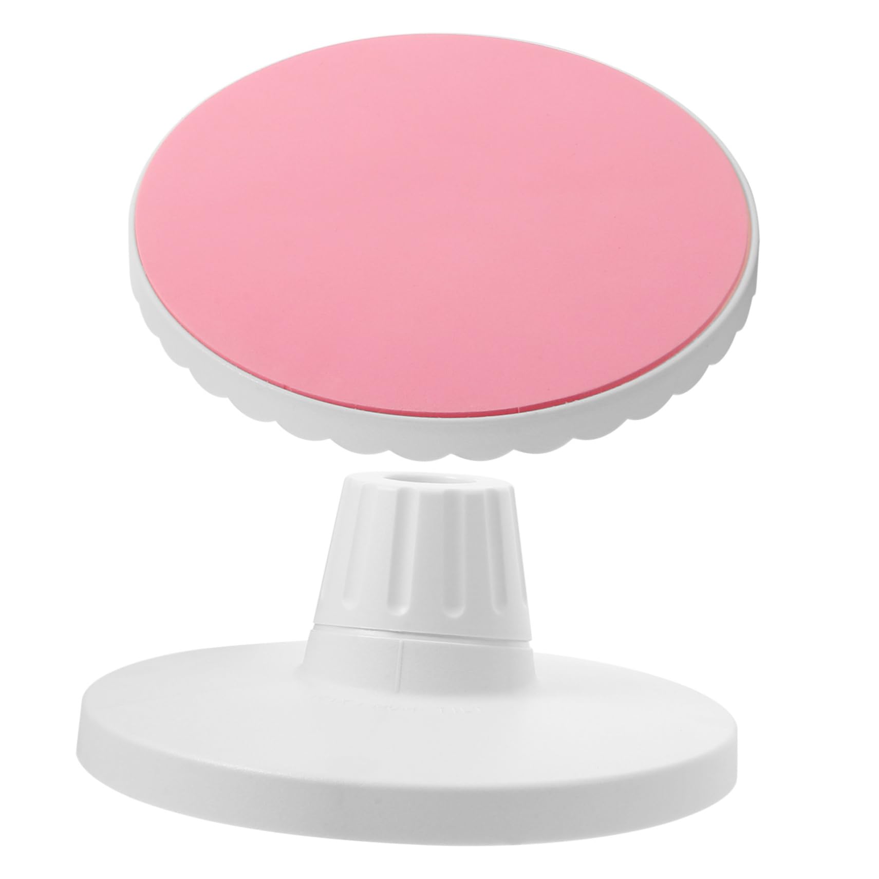 Plateau Tournant à Gâteaux 10 Pouces en Plastique Rose pour Décoration