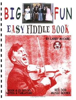 Plastic Comb Big Fun Easy Fiddle Book (Book and CD) Book