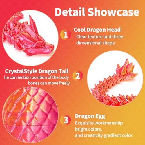 37% Off 3D Printed Dragon Easter Basket Surprise Egg Toy