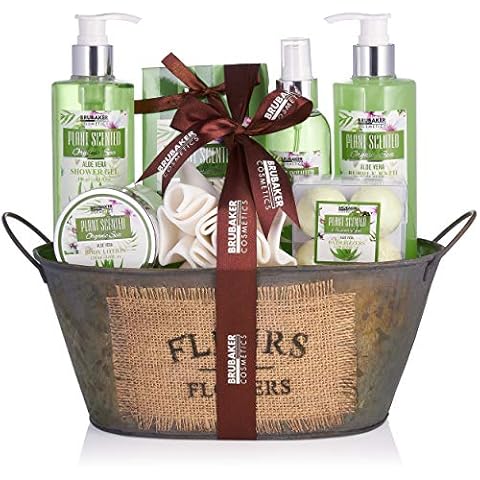 BRUBAKER Aloe Vera Bath and Shower Gift Set Cover