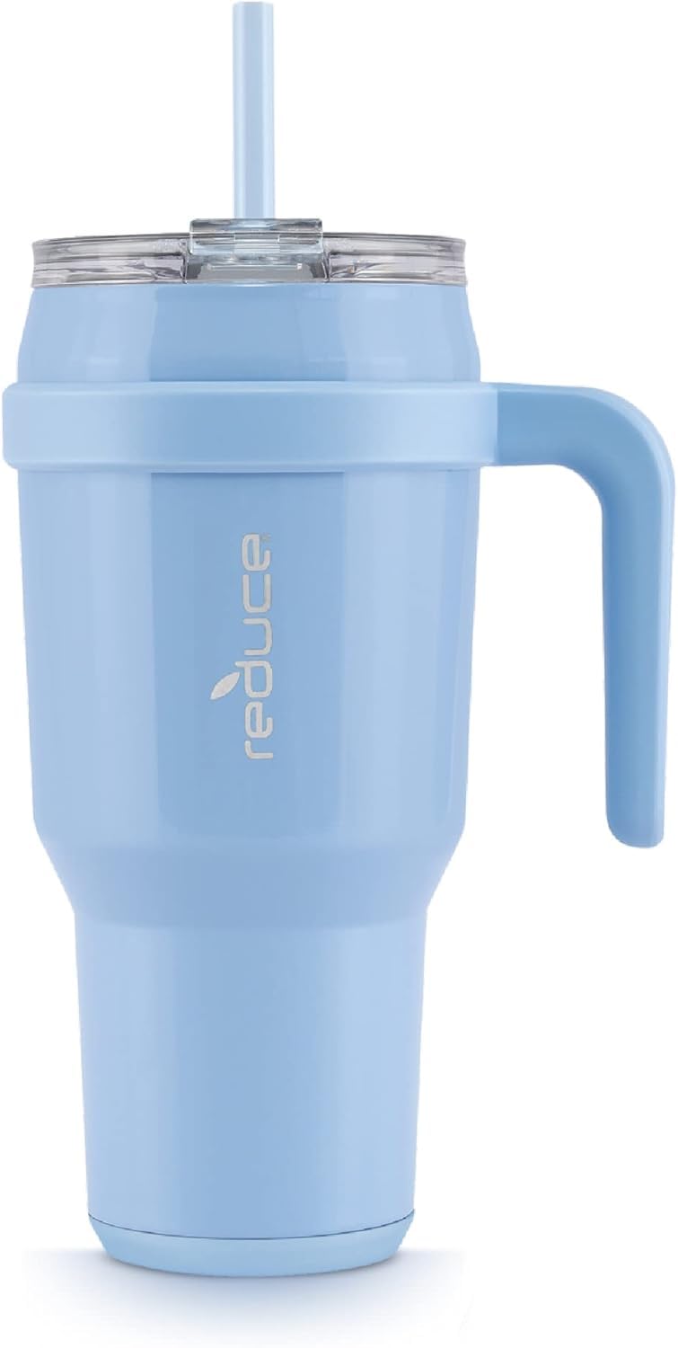 Borraccia Termica REDUCE COLD1 2.0 – Tazza Da Viaggio 40 Oz (1,18 L) – Acciaio Inox 18/8 – Coperchio 3 Vie Con Cannuccia - 3