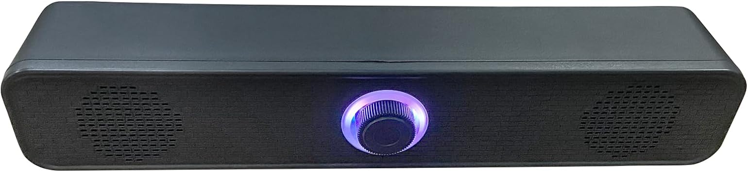 Deep Bass Usb Powered Audio System Stereo Sounds - Computer Speaker Sound Bar, Compact Desktop Multimedia Speaker | Portable Sound Bar Multimedia For Laptop Pc Tablet TV Projector Monitor Classroom