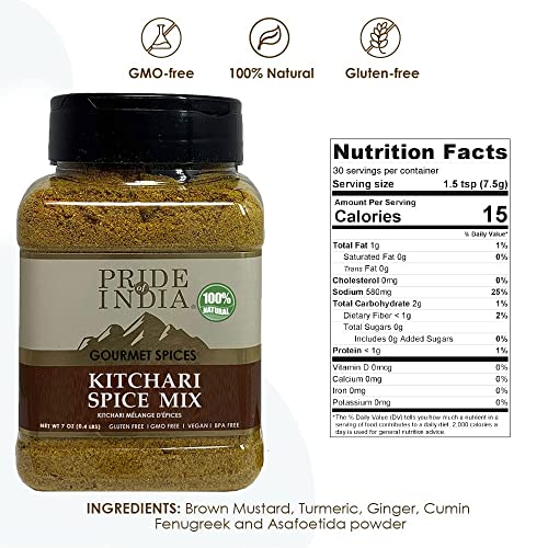 Pride Of India 8906046143768 Kitchari Spice Seasoning – Made With Authentic Indian Spices thumb #1