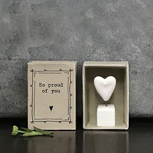 East of India Mini Matchbox So Proud of You - Estrella de...