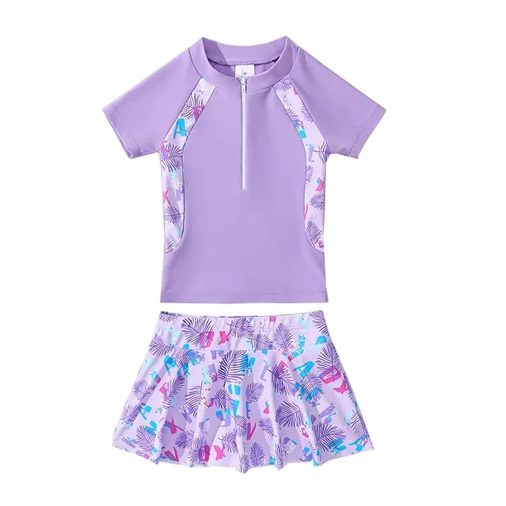 Amazon.co.jp: [Yolrky] 子供 水着 女の子 セパレート 2点セット
