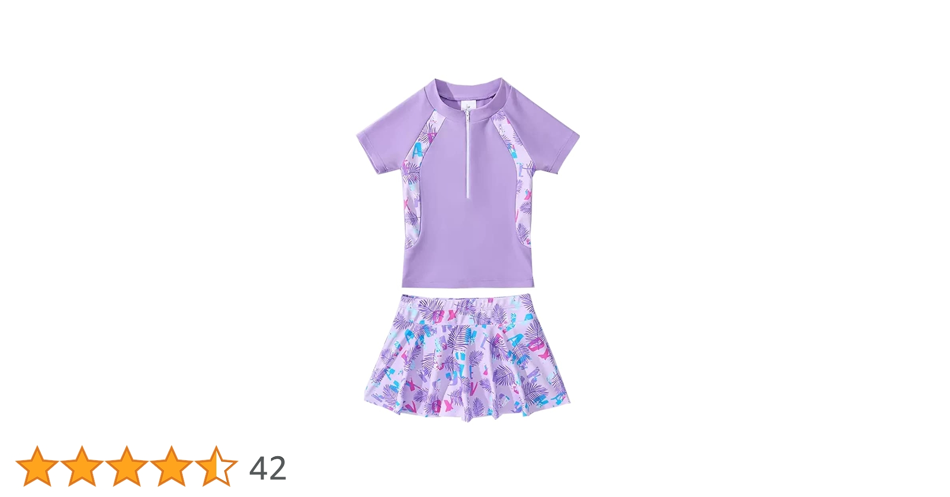Amazon.co.jp: [Yolrky] 子供 水着 女の子 セパレート 2点セット