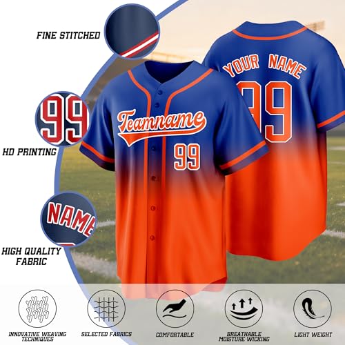 Custom Baseball Jersey Baseball Jersey Customize Name Number Logo Custom Jersey Baseball Men Women Youth miniatura 3