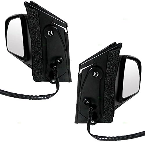 Miniatura 3 de Brock Espejos retrovisores eléctricos de repuesto para conductor y pasajero, listos para pintar, compatibles con Sienna Van 87940-08040 87910-08041