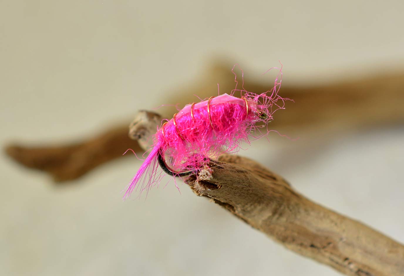 Scud Nymph Fishing Flies | Choose from Olive, Tan & Pink | Mustad Signature Fly Hooks | Perfect for Trout