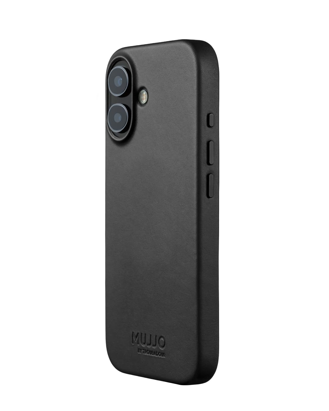 Mujjo Leather Case For iPhone 17 – MagSafe Compatible - Black
