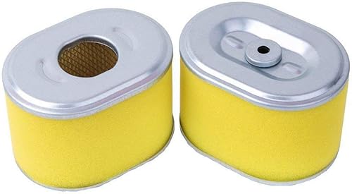 Paquete de 2 filtros de aire 17210-ZE1-505, compatibles con el limpiador de aire OEM del motor Honda GX160 GX200 GX140 y más, además de prefiltro