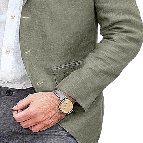 Blazer smoking décontracté homme veste de mariage ajustée chic - 4