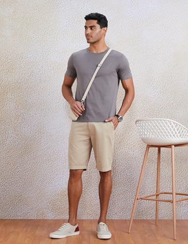 Image of Amazon Brand - Symbol Men's Cotton Cargo Regular Fit Shorts | Casual Chinos