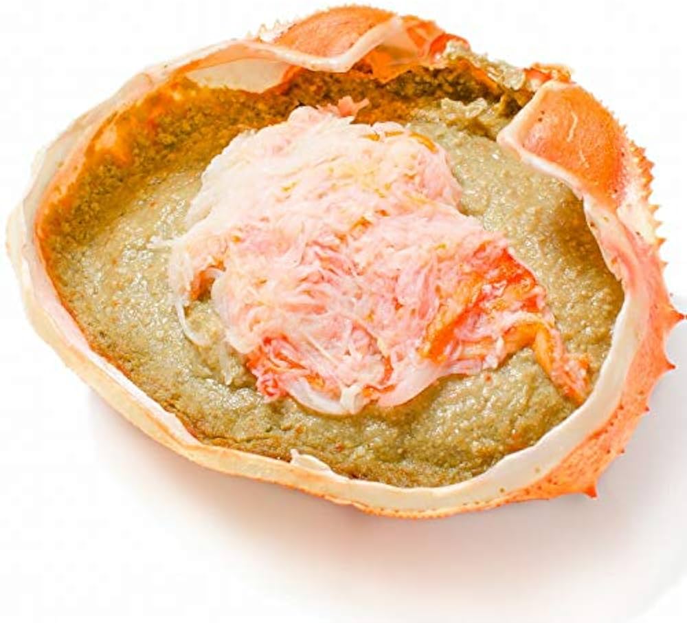 Amazon.co.jp: 築地の王様 かにみそ 甲羅盛り 100g×1個 カニミソ