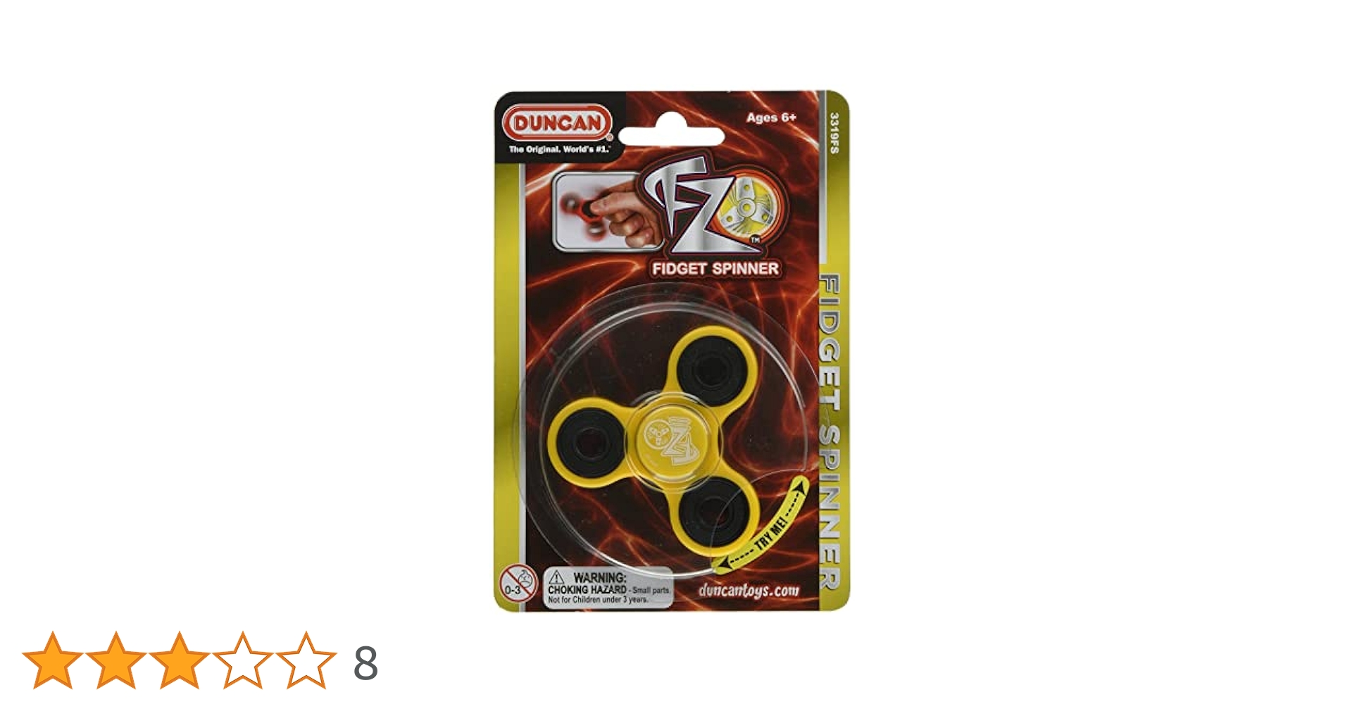 Amazon | ダンカン ハンドスピナー FZフィジェットスピナー